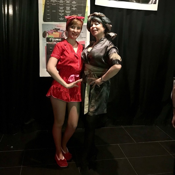 Victorias Secret cute jumper pajama. Worn once at a pajama themed dance party! - Picture 4 of 4